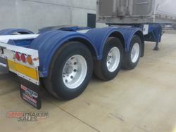 2012 Tefco Rollback Chassis Tipper A Trailer