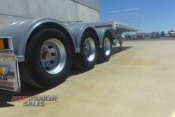 2009 Krueger 12 Pallet Flat Top A Trailer
