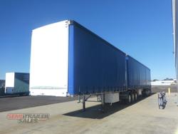 1999 Freighter Curtainsider B Double Set