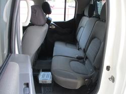 2013 Nissan Navara ST D40 Series 6 White