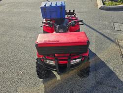 2017 Honda  TRX250TM 2WD 4-WHEELER Red
