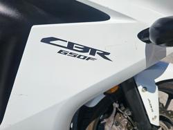 2014 Honda CBR650F White
