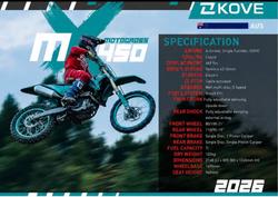 2026 Kove MX450R