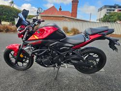 2016 Yamaha MT03 Red